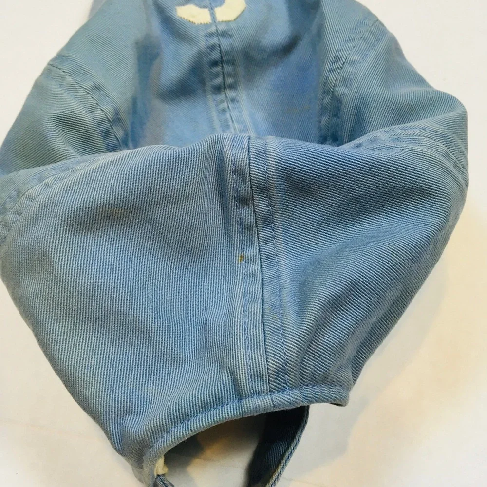 Lot 2 Vintage M/L‎ Baseball Hats Gap High Notes Flute Piccolo Blue Black Preppy
